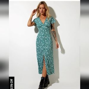 Motel larin midi dress